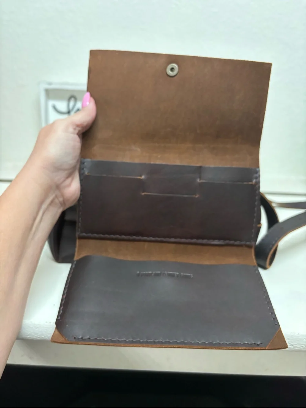 Portland Leather Chocolate Brown Tote with Matching Wallet
